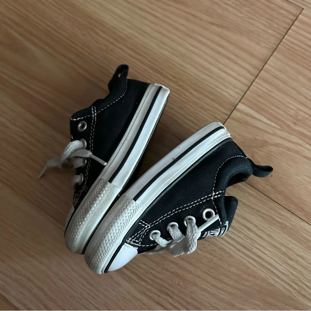 Converse Chuck Taylor All Star Black Low Top Sneakers Infant 5